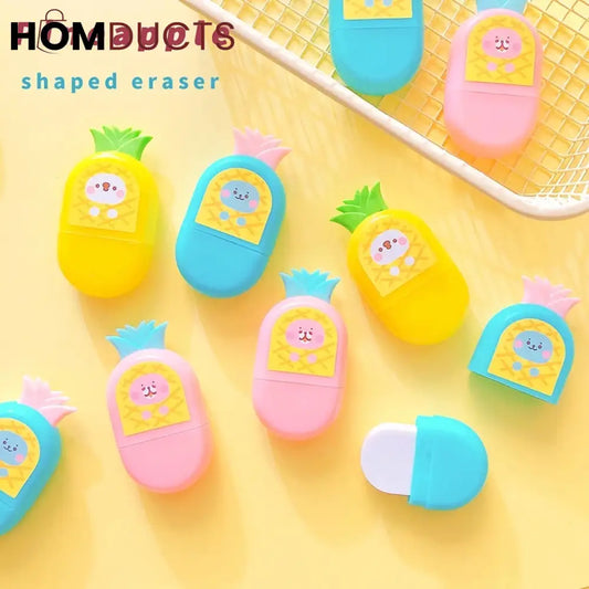 Pineapple Shaped Eraser Soft Rubber (Each)
