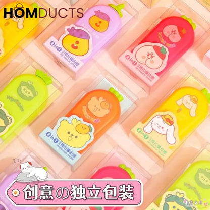 Pineapple Shaped Eraser Soft Rubber (Each)