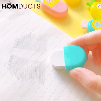 Pineapple Shaped Eraser Soft Rubber (Each)