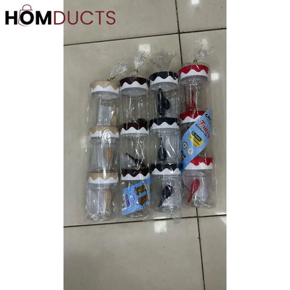 Plastic Jars with spoon