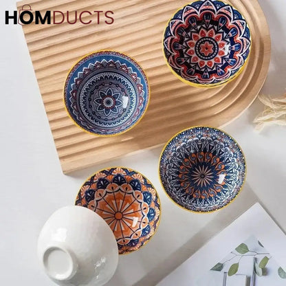 Porcelain Bowl Set (6Pcs)