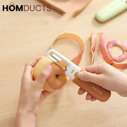 Portable 2 in 1 Knife With Peeler