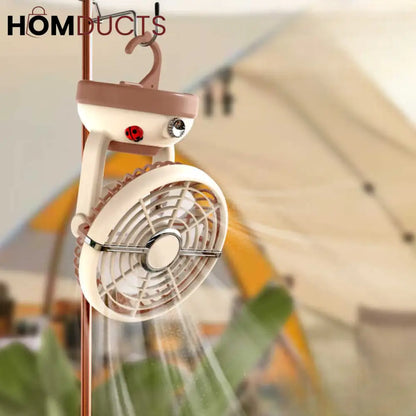 Portable Clip-On & Hanging Rechargeable Mini Fan - Versatile Personal Air Cooler