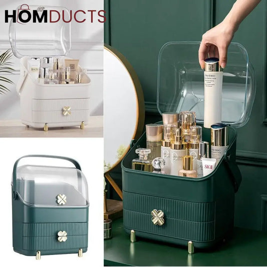 Portable Dustproof Makeup Organizer