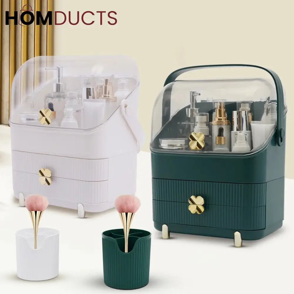Portable Dustproof Makeup Organizer