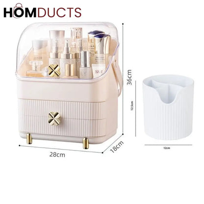Portable Dustproof Makeup Organizer