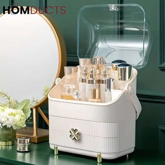 Portable Dustproof Makeup Organizer