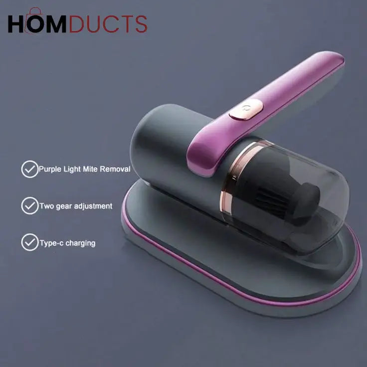 Portable High Suction Vacuum Cleaner – Handheld Dust & Allergen Remover
