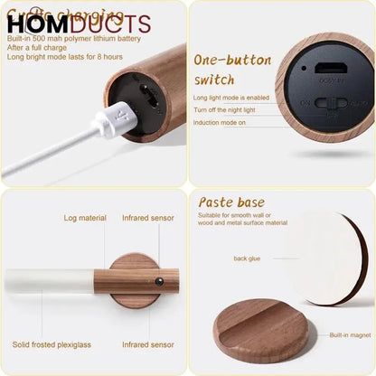 Portable Led Magnetic Sensor Light