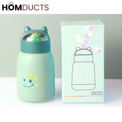 Portable Mini Thermos Glass Cup