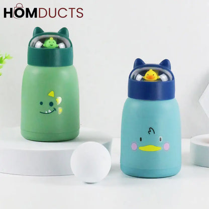 Portable Mini Thermos Glass Cup