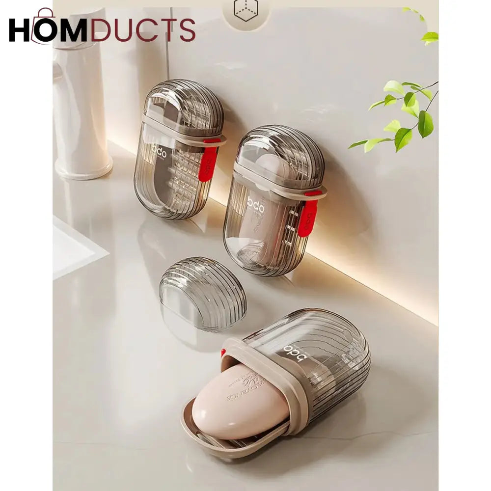 Portable Sealed Travel Soap Box