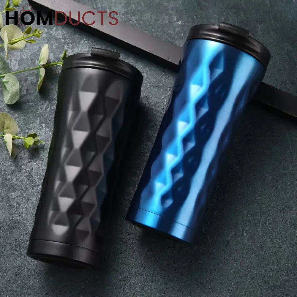 Portable Stainless Coffee Mug (500ml)