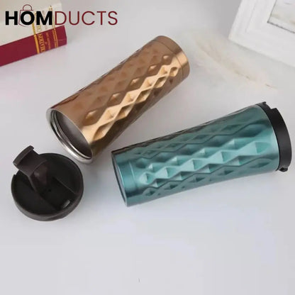 Portable Stainless Coffee Mug (500ml)