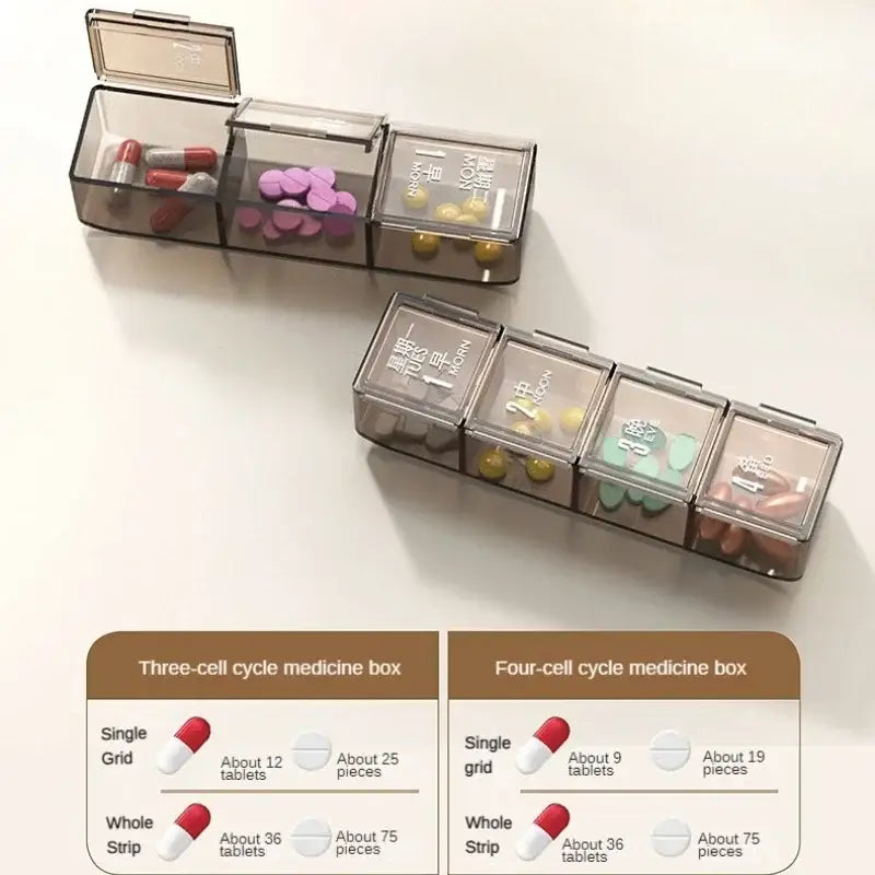 Portable Weekly Pill Organizer