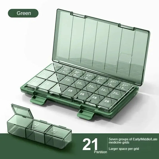 Portable Weekly Pill Organizer