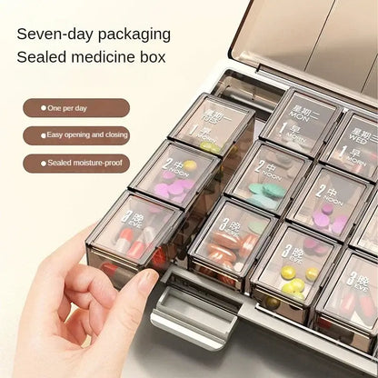 Portable Weekly Pill Organizer