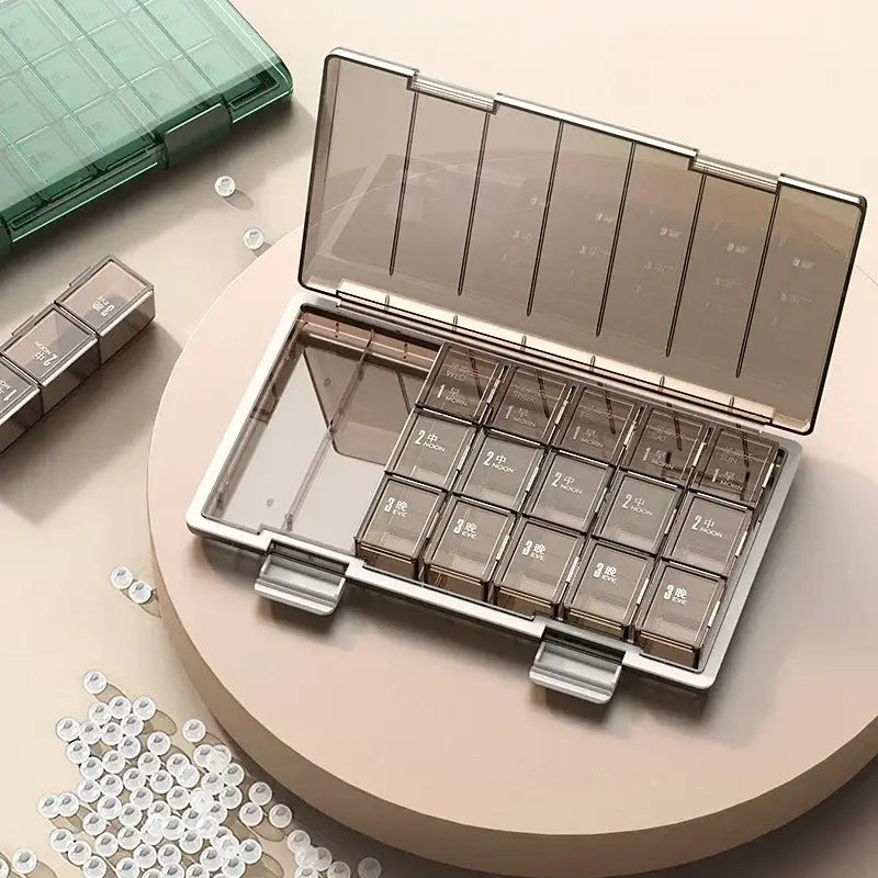 Portable Weekly Pill Organizer
