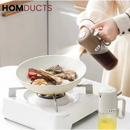 Precision 250ml Glass Oil Spray Bottle - Leak-Proof Kitchen Mister for Healthy Cooking9