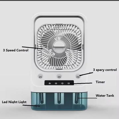 Premium Arctic Breeze Portable Air Cooler with Water Tank