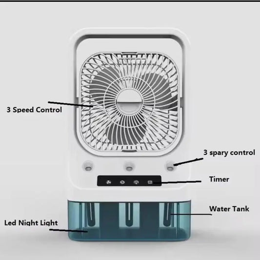 Premium Arctic Breeze Portable Air Cooler with Water Tank