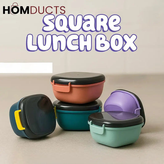 Premium ColorPop Food Storage Container Set – Leakproof, BPA-Free, Microwave Safe (700ml) (1pc)