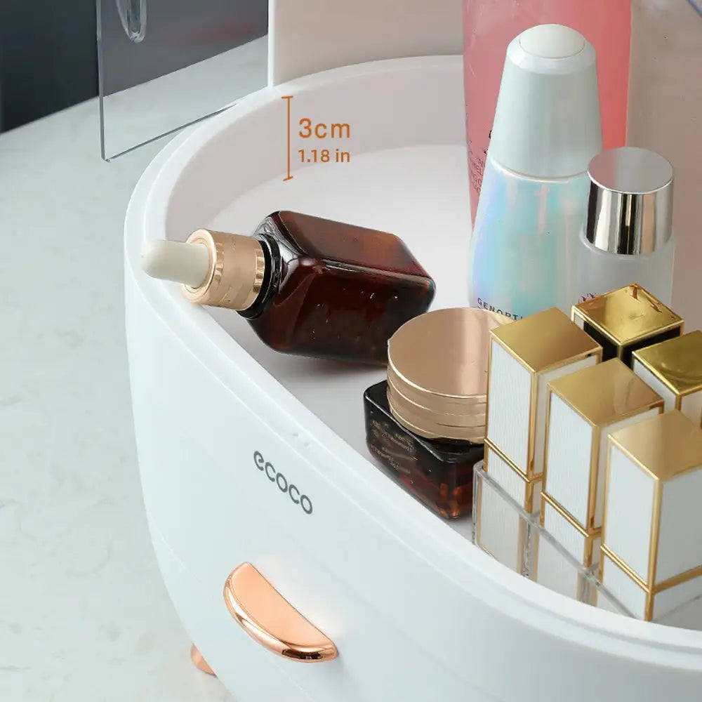 Premium Ecoco Dustproof Cosmetic Organizer
