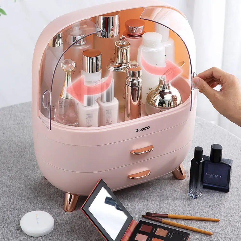 Premium Ecoco Dustproof Cosmetic Organizer