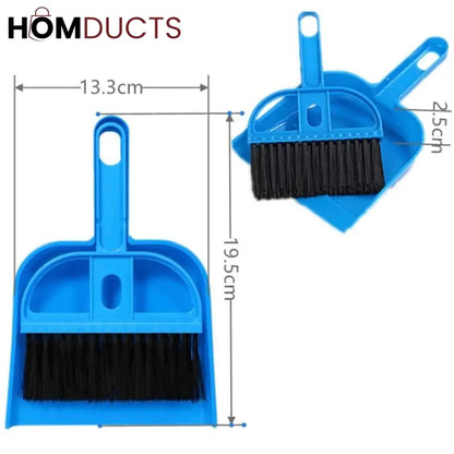 Premium Mini Dustpan & Brush Set – Compact Cleaning Tool for Home, Office & Kitchen