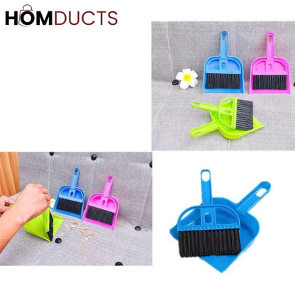 Premium Mini Dustpan & Brush Set – Compact Cleaning Tool for Home, Office & Kitchen