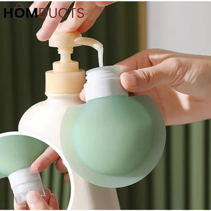 Premium Silicone Travel Bottles Set – Leakproof Refillable Toiletry Containers (3-Pack)