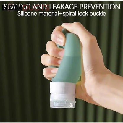 Premium Silicone Travel Bottles Set – Leakproof Refillable Toiletry Containers (3-Pack)