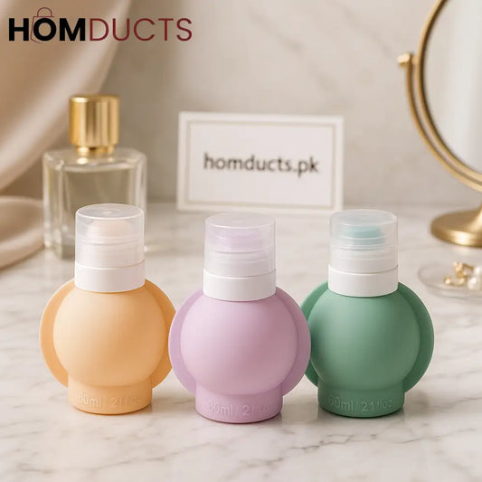Premium Silicone Travel Bottles Set – Leakproof Refillable Toiletry Containers (3-Pack)
