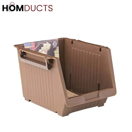 Premium Stackable Storage Bins – Multi-Color Organizer for Kitchen & Home