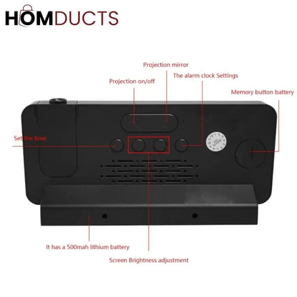 Projection Alarm Clock