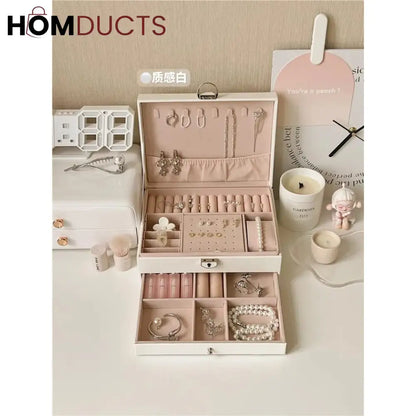 Pu Leather Classic Jewelery Organizer