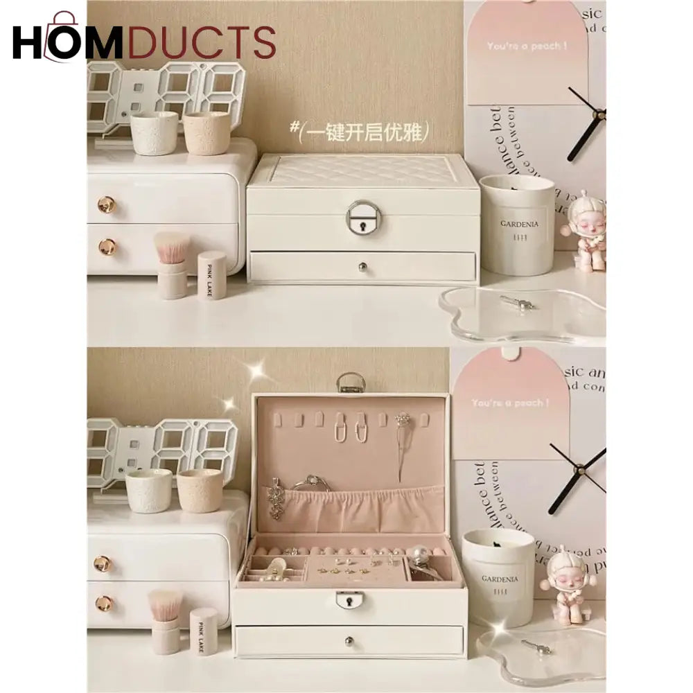 Pu Leather Classic Jewelery Organizer