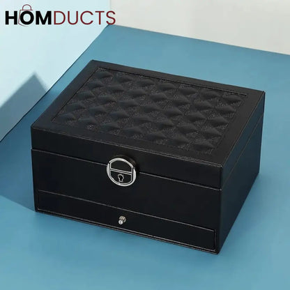 Pu Leather Classic Jewelery Organizer