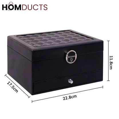 Pu Leather Classic Jewelery Organizer