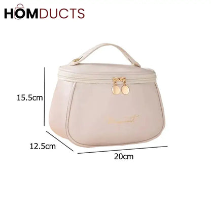 PU Leather Travel Makeup Bag