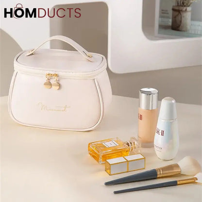 PU Leather Travel Makeup Bag