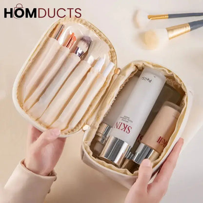 PU Leather Travel Makeup Bag