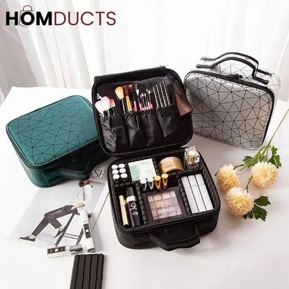 PU Travel Cosmetic Organizer Bag
