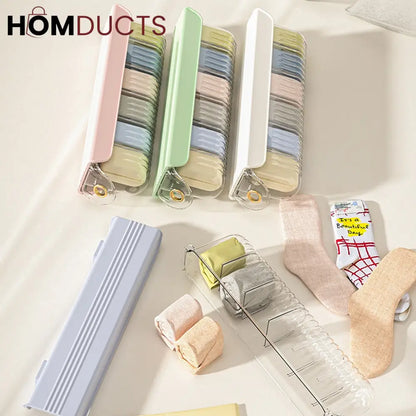 Punch-Free Wardrobe Socks And Undergarments Organizer