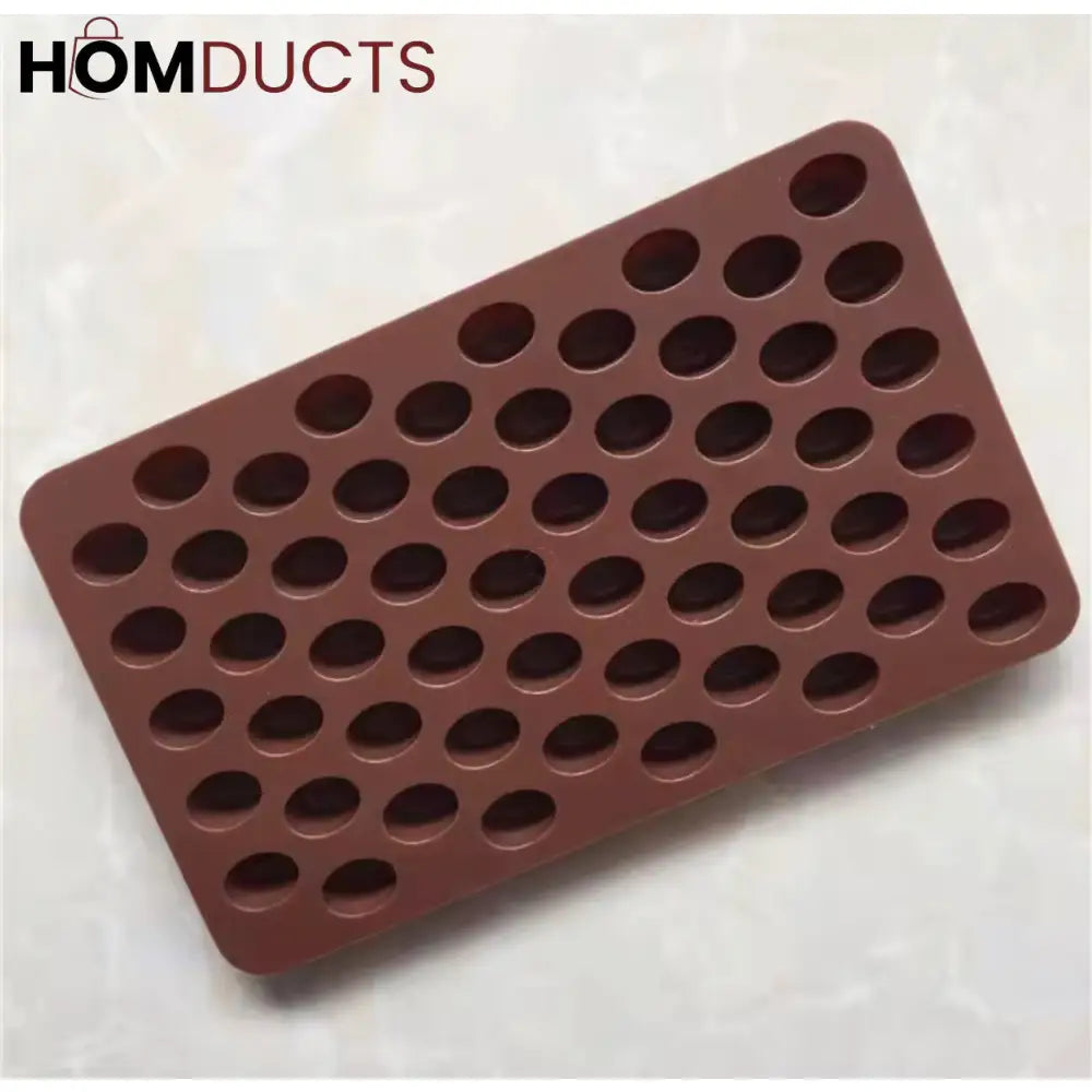 Realistic Coffee Bean Silicone Mold - Perfect for Chocolate, Candy & Baking