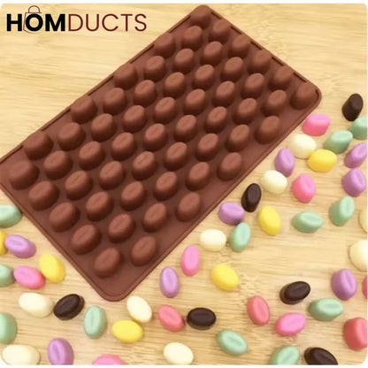 Realistic Coffee Bean Silicone Mold - Perfect for Chocolate, Candy & Baking