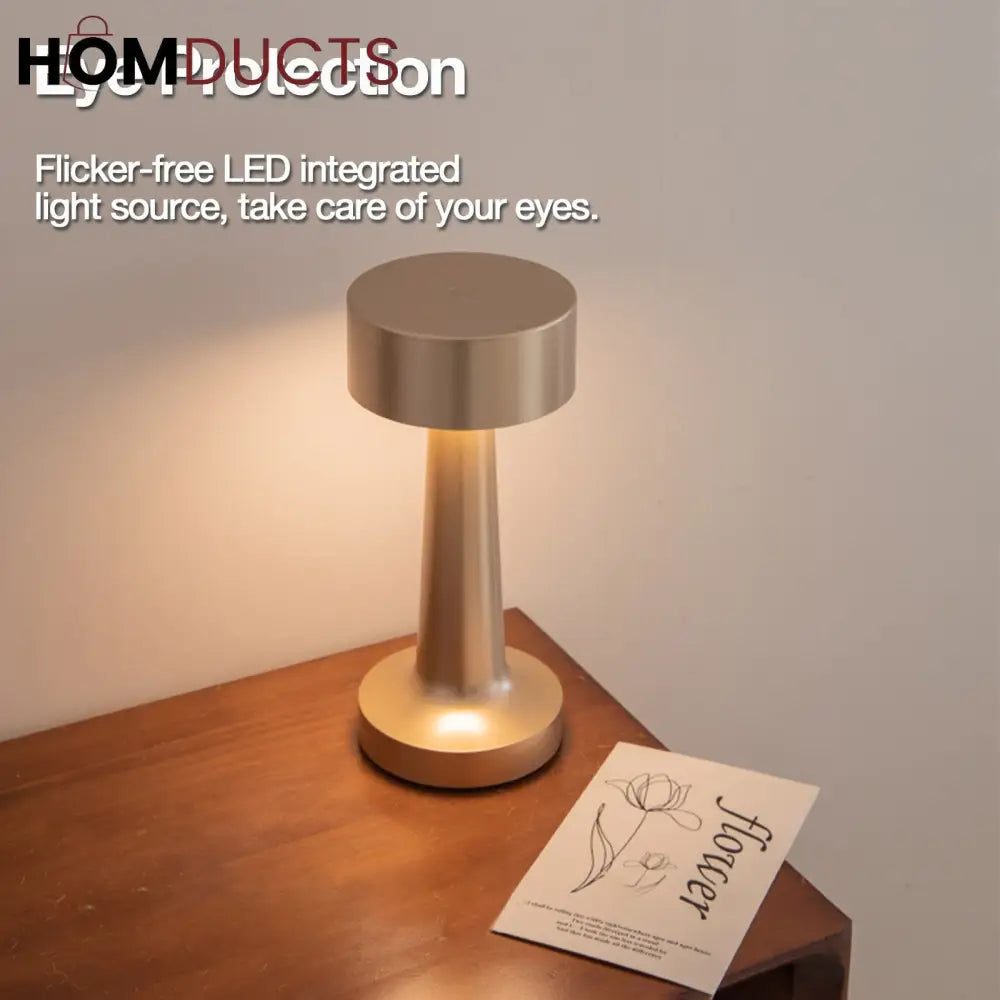 Rechargeable Bedside Decorative Table lamp