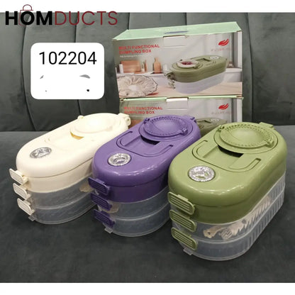 Refrigerator And Fresh Keeping Box With Dumpling Mold