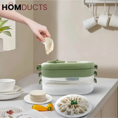 Refrigerator And Fresh Keeping Box With Dumpling Mold