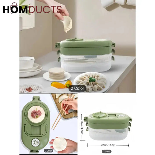 Refrigerator And Fresh Keeping Box With Dumpling Mold